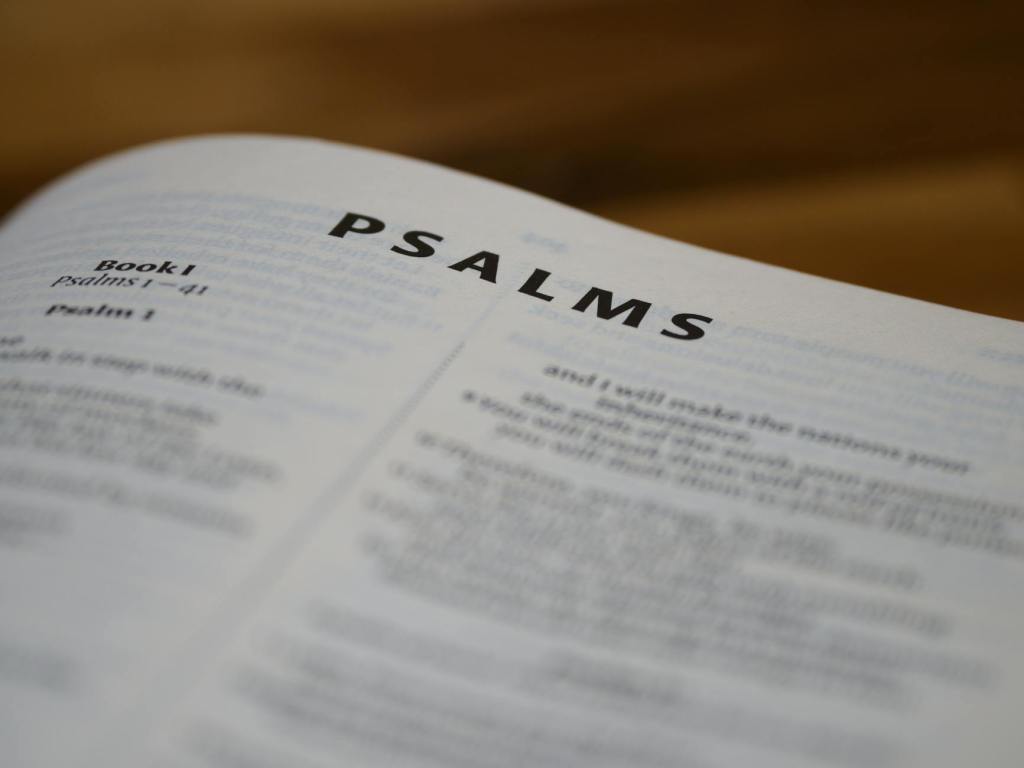 Bible Tour Book Background –&nbsp;Psalms