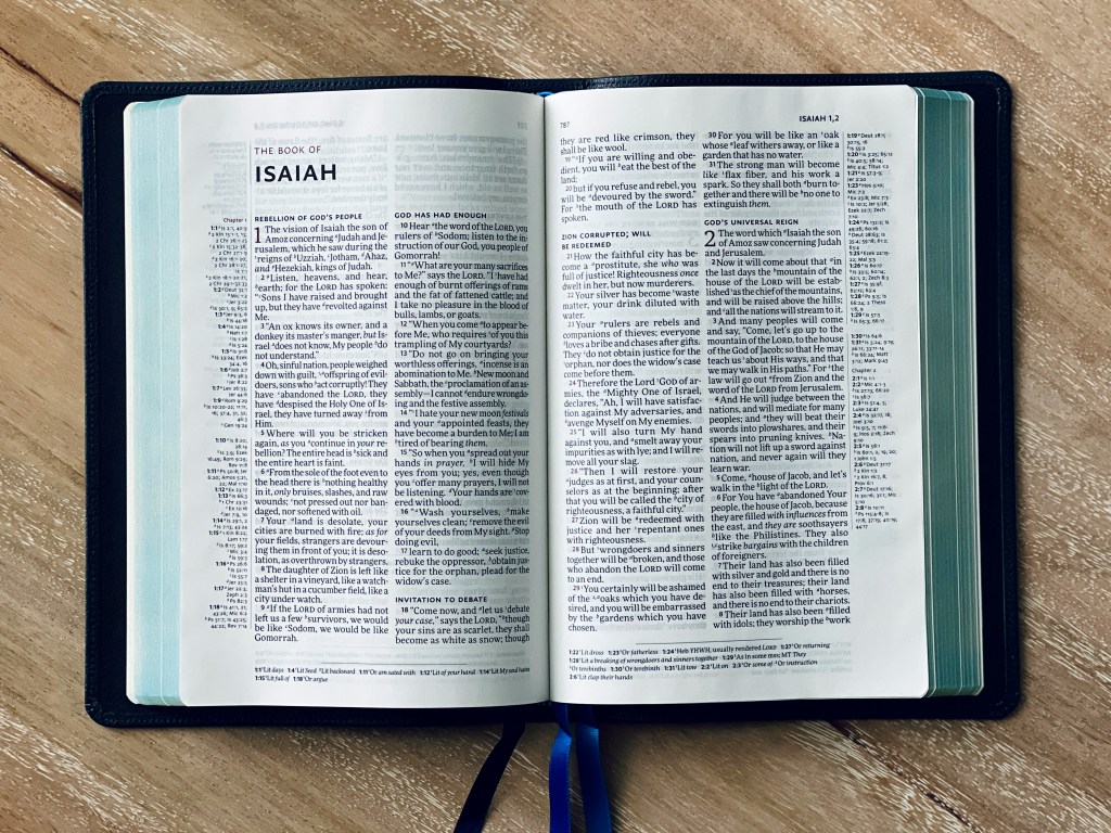 Bible Tour Book Background –&nbsp;Isaiah